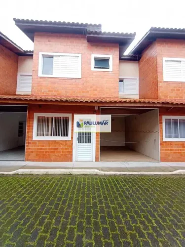Sobrado de Condomínio com 3 quartos, Vila São Paulo, Mongaguá - R$ 280 mil, Cod: 829556