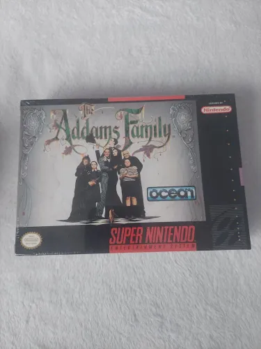 Fita  Super Nintendo The addams family snes Lacrada