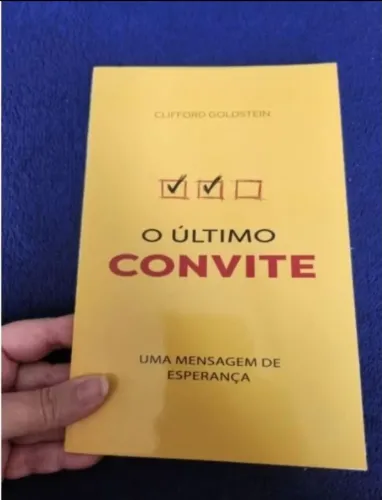 Livro O último convite. Uma mensagem de esperança