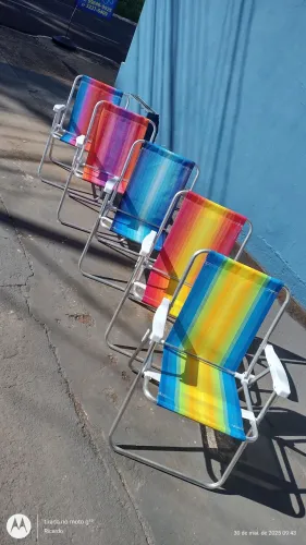 Cadeiras de Praia ? Mor Alumínio 
