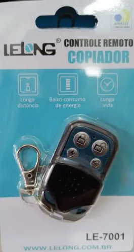 Controle Remoto Copiador Lelong - 433.92 Mhz - 27A 12v
