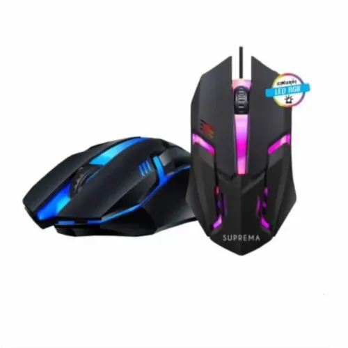 Mouse Gamer Suprema Led SM136 1.200DPI - WZetta