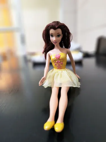 Boneca Bailarina Princesa Bela da Disney 