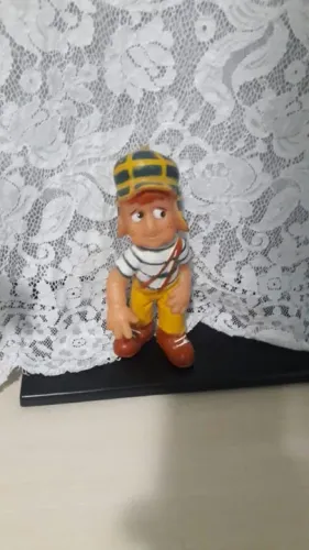 Boneco de borracha vintage KIKO E CHAVES 