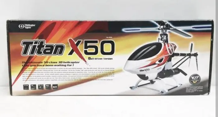 Helicóptero thunder tiger  Titan X50  3D