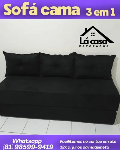 Sofá cama Bicama Sofanete - Lacrado - Novo