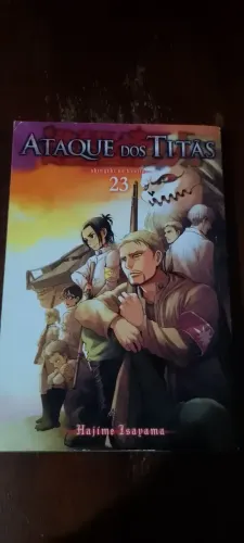 Dois Volumes Ataque dos Titãs Vol. 22 e 23 (primeira impressão)