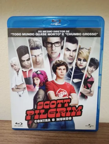 Scott Pilgrim Contra o Mundo em blu-ray