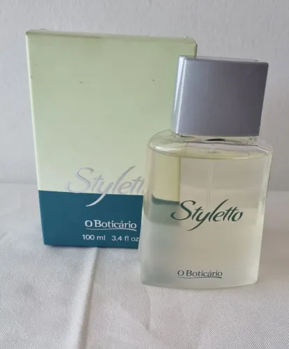 Perfume Styletto Embalagem Antiga 100 ml O Boticario Descontinuado 