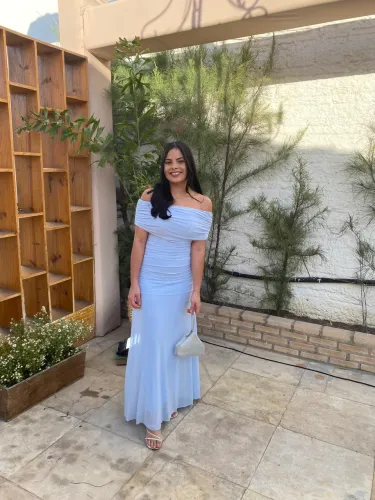 Vestido de Festa Azul