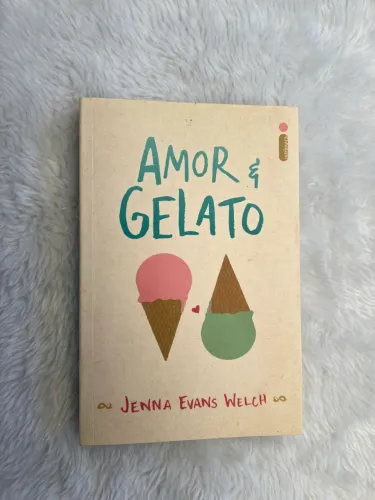 Livro Amor e Gelato