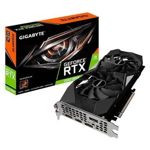 Placa de Vídeo Gigabyte NVIDIA GeForce RTX 2060 Super WindForce 8G GDDR6