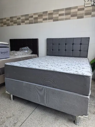 Cama Box Casal - Promoção da fábrica