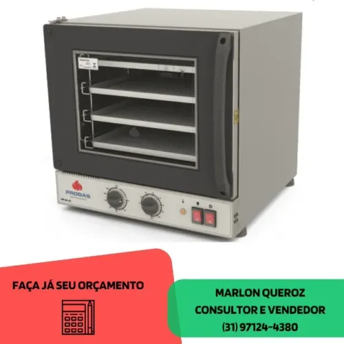 Forno Turbo Progas Fast Oven 127/220v