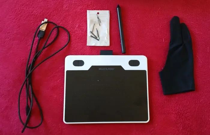 Mesa Digitalizadora Criativa Slim 6" da Multilaser (modelo MX001)