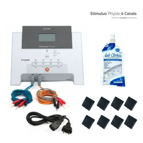 Aparelho de Eletroestimulação Muscular Stimulus Physio 4 Canais