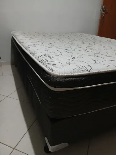 Colchão Ortobom mais cama $$ 750