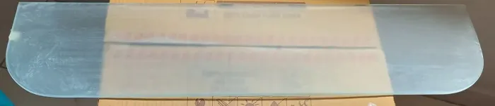 Prancha de vidro, ótimo para salão, comércio e até mesmo uso doméstico.