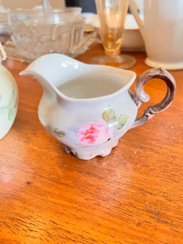 Molheira de porcelana pintada a mão