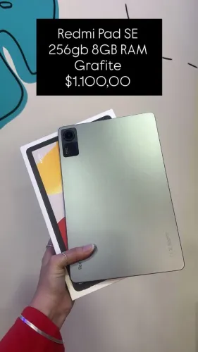 Redmi Pad SE / 256GB 8RAM / Grafite /  R$ 1.100,00