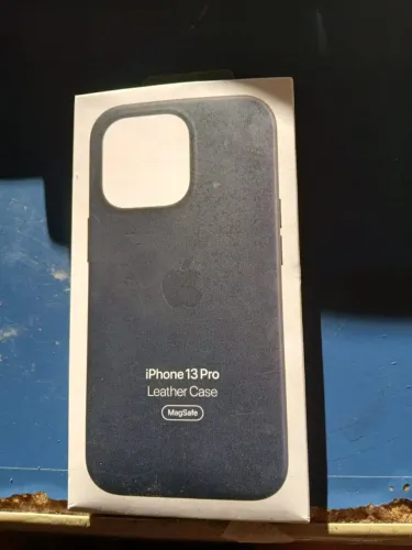 Capinha de Couro para iPhone 13 Pro Case Original 