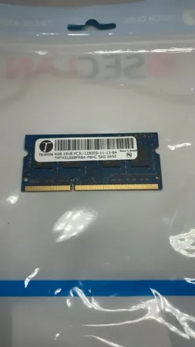 Memória RAM de Notebook 4GB - DDR3 Marca: TEIKON Velocidade: 1600MHz