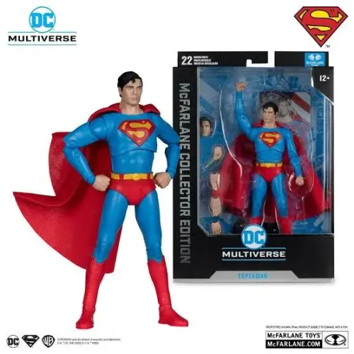 Action Figure Superman Christopher Reeves Colecionável