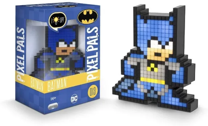 Luminária Action Figure Pixel Pals Batman original