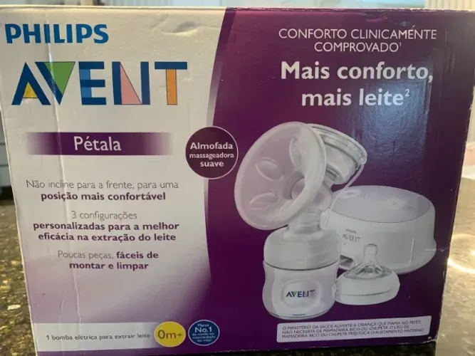 Bomba Extratora de Leite Elétrica - Philips Avent 