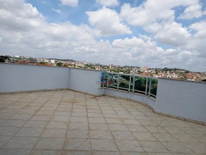 Apartamento Cobertura,3 quartos, 1 suite,2 banhos,2 vagas - Linda Vista - Contagem MG