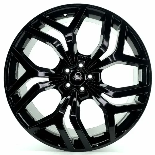 JOGO DE RODAS LAND ROVER VELAR ARO 22X9 PRETA 5X108 ET 45
