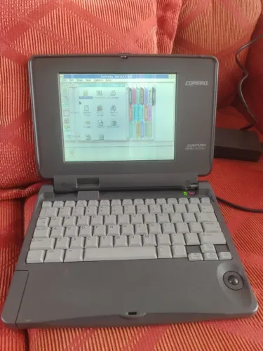 Notebook Antigo Compaq Cotura Aero 4/33c