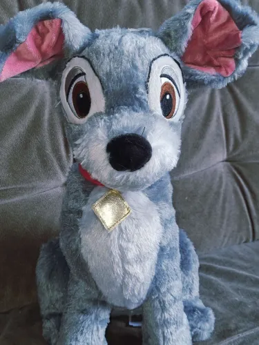 Pelúcia Original Disney Vagabundo - Coleção Fun (Antialérgico)