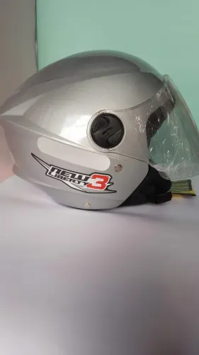 Capacete Pro Tork New Liberty 3 - Modelo Aberto |Cor: Prata