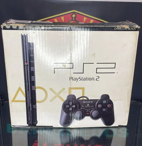 Video game Playstation 2 com caixa