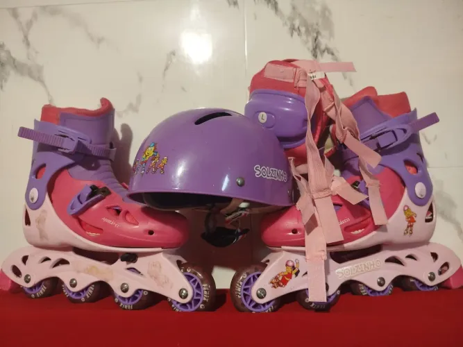 Patins ajustáveis (não entrego)