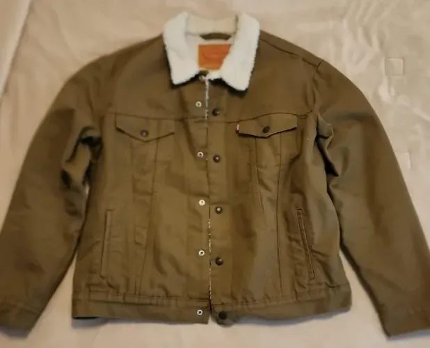 Jaqueta Levi's Sherpa Marrom - Tamanho G