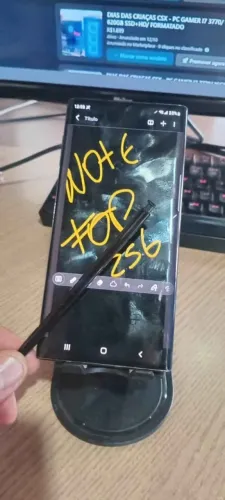 VBENDO/TROCO SAMSUNG NOTE 10 (YURY CSX) / 8GB / 256GB ARM/ SPAN/ FORMATADO + ENTREGA