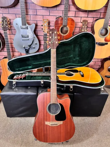 Violão Takamine gd11mce regulado tp4t com bag ANALISO TROCAS