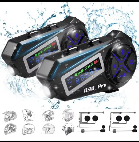 Intercomunicador Bluetooth para capacete COM PAREAMENTO 