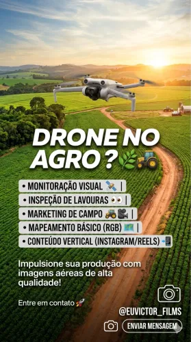 Videomaker e Imagens de Drone Profissional - Vídeos para Empresas e Redes Sociais