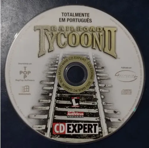 Jogo Tycooon II Completo - Revista CD Expert Ano 5 Nº 37 - 2000