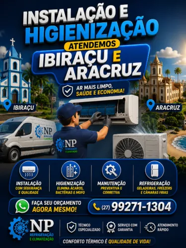 ARACRUZ e IBIRAÇU - AR CONDICIONADO