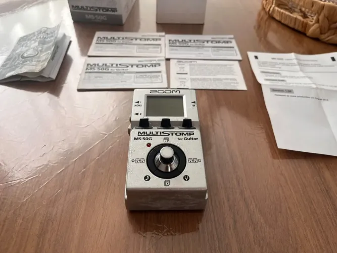 Pedaleira pedal - Zoom MS 50 G