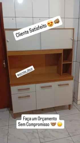 Armário de Cozinha Kit Render 1.20m - Entrega e Monta na Hora