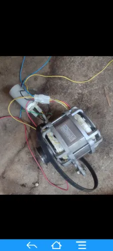 Motor lavadora de máquina entrega