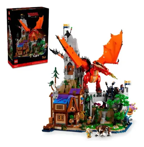 Lego 21348 Ideas Dungeons & Dragons Conto Do Dragão Vermelho
