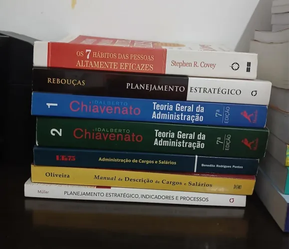 Livros de administração e psicologia