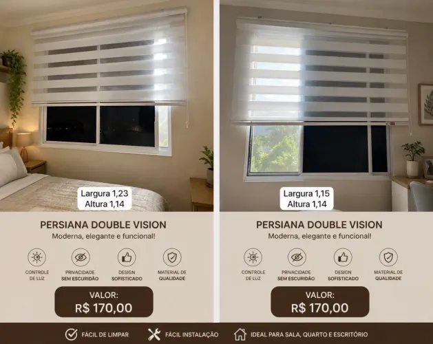 Duas persiana