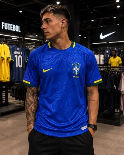 CAMISA AZUL DO BRASIL